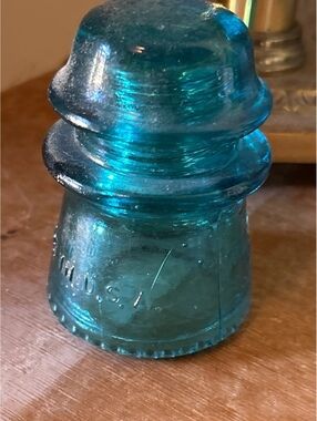 Vintage Blue Ball Perfect Mason Glass Jar